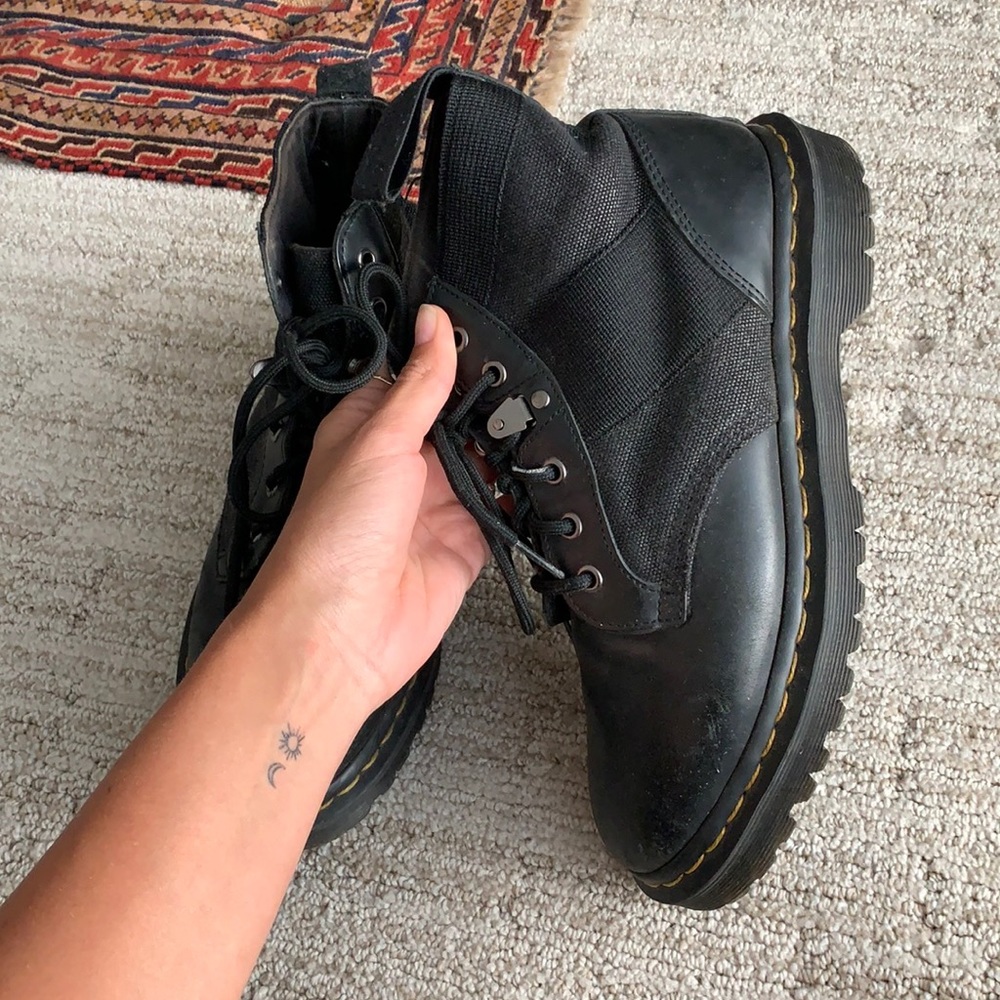 Dr. Martens | vintage style black leather boot